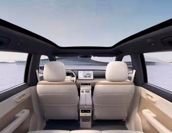 Interior Toyota bZ3X '2024–pr.