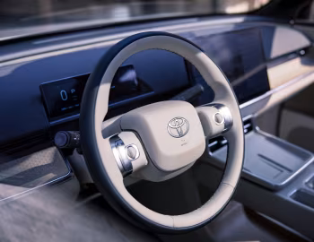 Interior Toyota bZ3X '2024–pr.
