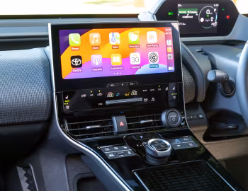Interior Toyota bZ4X AWD [Australia] '2024–pr.