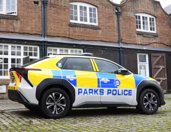 Toyota bZ4X Police [UK-spec] '2023–pr.