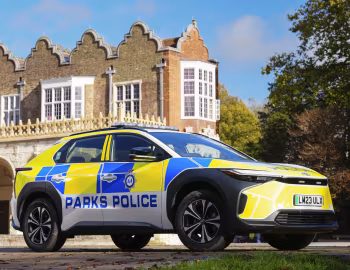 Toyota bZ4X Police [UK-spec] '2023–pr.