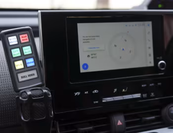 Interior Toyota bZ4X Police [UK-spec] '2023–pr.