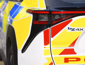 Toyota bZ4X Police [UK-spec] '2023–pr.