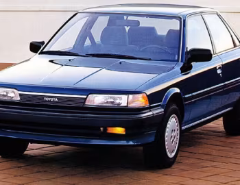 1987–88 Toyota Camry 4-door Deluxe Sedan [North America] (SV21) '1986–88