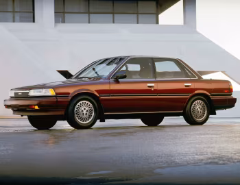 1987–88 Toyota Camry 4-door LE Sedan [North America] (SV21) '1986–88
