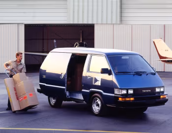 1986–89 Toyota Cargo Panel Van [US-spec] (YR29) '1986–89