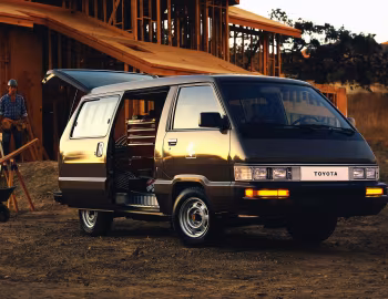 1986 Toyota Cargo Van [US-spec] (YR29) '1985–86