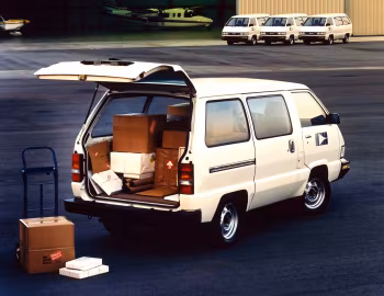 1986–89 Toyota Cargo Van [US-spec] (YR29) '1986–89