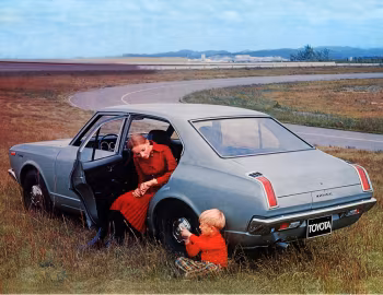 Toyota Carina 1600 4-door Sedan [EU-spec] (TA12) '1971–72
