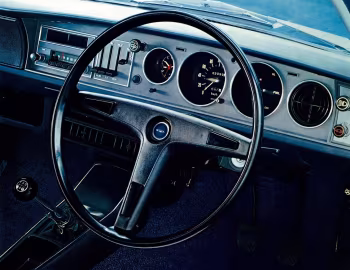 Panel frontal Toyota Carina 1600 Super Deluxe 2-door Coupe [Japan] (TA12) '12.1970–08.1972