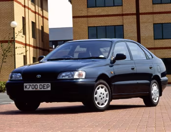 Toyota Carina E Liftback [UK-spec] (ST190) '1992–95