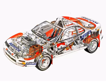 Toyota Celica Turbo 4WD Group А (ST185) '1992–94