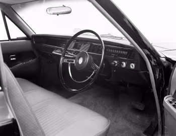 Panel frontal Toyota Century D type [Japan] (VG20-D) '11.1967–10.1968