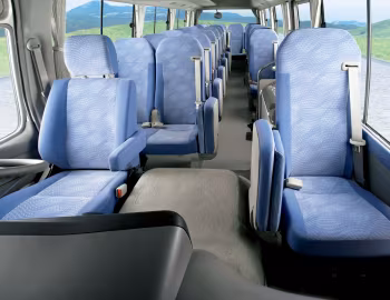 Interior Toyota Coaster [Japan] (B50) '07.2007–12.2016