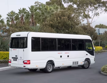 Toyota Coaster Deluxe [Australia] '2017–pr.
