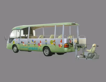 Toyota Coaster Hybrid EV Sightseeing Bus Concept '2000