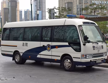 Toyota Coaster Super Lounge Police [China] (B50) '08.2001–07.2007