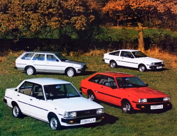 Toyota Corolla [UK-spec] (E70) '1982–83