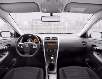 Interior Toyota Corolla [EU-spec] (E150) '2010–13