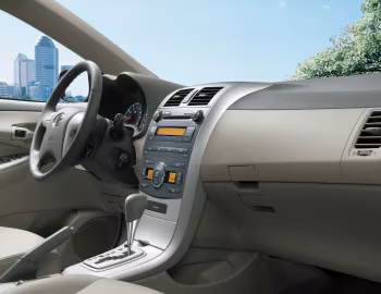 Interior Toyota Corolla [UAE] (E140) '2008–10