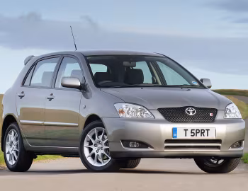 Toyota Corolla T-Sport 5-door [UK-spec] '2001–04