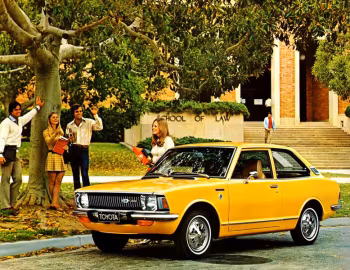 1972 Toyota Corolla 1600 2-door Sedan [North America] (TE21L) '1971–72
