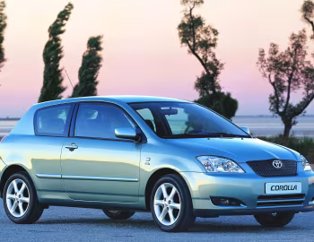 Toyota Corolla 3-door [Worldwide] '2001–04