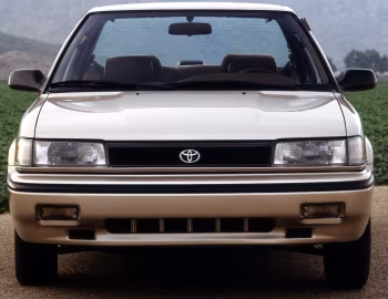 1991–92 Toyota Corolla 4-door Deluxe Sedan [North America] (AE92) '1990–92