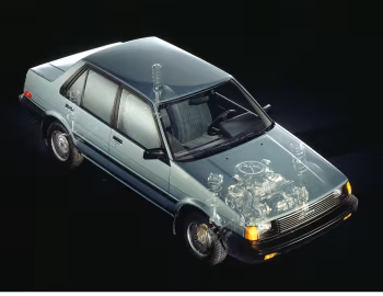 1984 Toyota Corolla 4-door LE Sedan [North America] (AE82) '1983–84