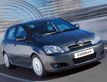 Toyota Corolla 5-door [UK-spec] '2004–07