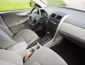 Interior 2009–10 Toyota Corolla CE [North America] (E140) '2008–10