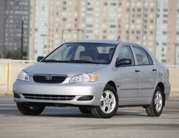 2003–08 Toyota Corolla SE [North America] '2002–08