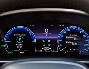 Tableau de bord Toyota Corolla Cross Hybrid XR [South Africa] '2025–pr.