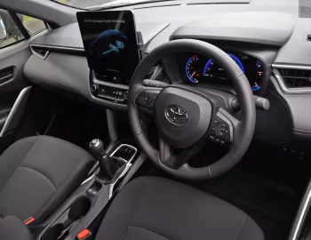 Interior Toyota Corolla Cross Hydrogen Concept '12.2022