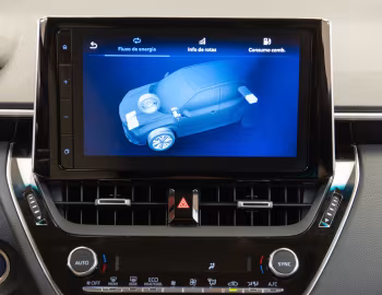 Interior Toyota Corolla Cross XRX HEV [Latam] '2024–pr.
