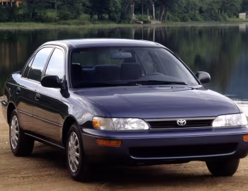 1993–95 Toyota Corolla DX 4-door Sedan [North America] (AE102) '1992–95