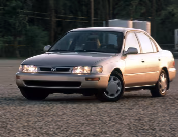 1996–97 Toyota Corolla DX 4-door Sedan [North America] (AE102) '1995–97