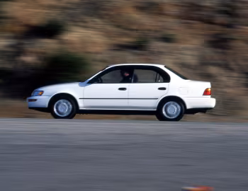 1993–95 Toyota Corolla DX 4-door Sedan [North America] (AE102) '1992–95
