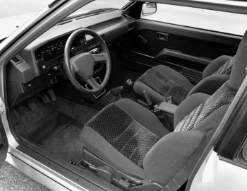 Interior 1988 Toyota Corolla FX16 GT-S [North America] (AE82) '1987–88