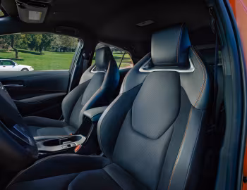 Interior 2026 Toyota Corolla Hatchback "FX Edition" [North America] '2025–pr.