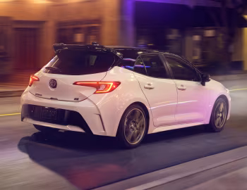 2024–pr. Toyota Corolla Hatchback "Nightshade Edition" [North America] '2023–pr.