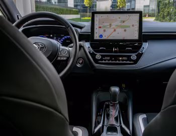 Interior Toyota Corolla HEV GR Sport Touring Sports [EU-spec] '2024–pr.