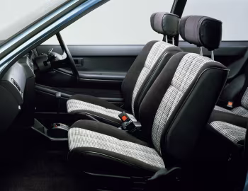 Interior Toyota Corolla II 3door Canvas Тop 1300 Windy [Japan] (E-EL30) '05.1988–09.1990