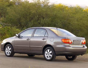 2003–04 Toyota Corolla LE [North America] '2002–04