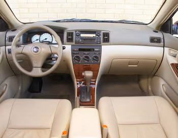 Panel frontal 2003–04 Toyota Corolla LE [North America] '2002–04