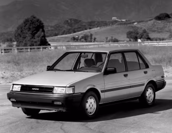 1986–87 Toyota Corolla LE 4-door Sedan [North America] (AE82) '1985–87