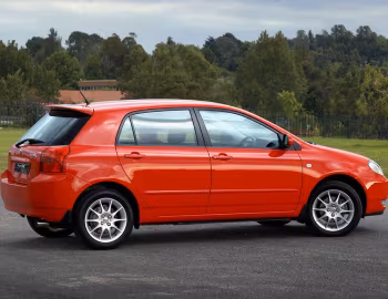 Toyota Corolla RunX RSi [South Africa] '2002–04