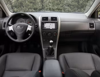 Panel frontal 2009–10 Toyota Corolla S [North America] (E140) '2008–10