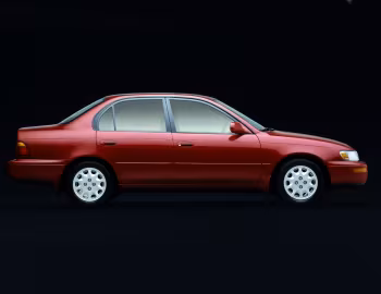 1993–95 Toyota Corolla LE 4-door Sedan [North America] (AE102) '1992–95