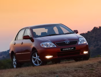 Toyota Corolla Sedan [South Africa] '2001–04